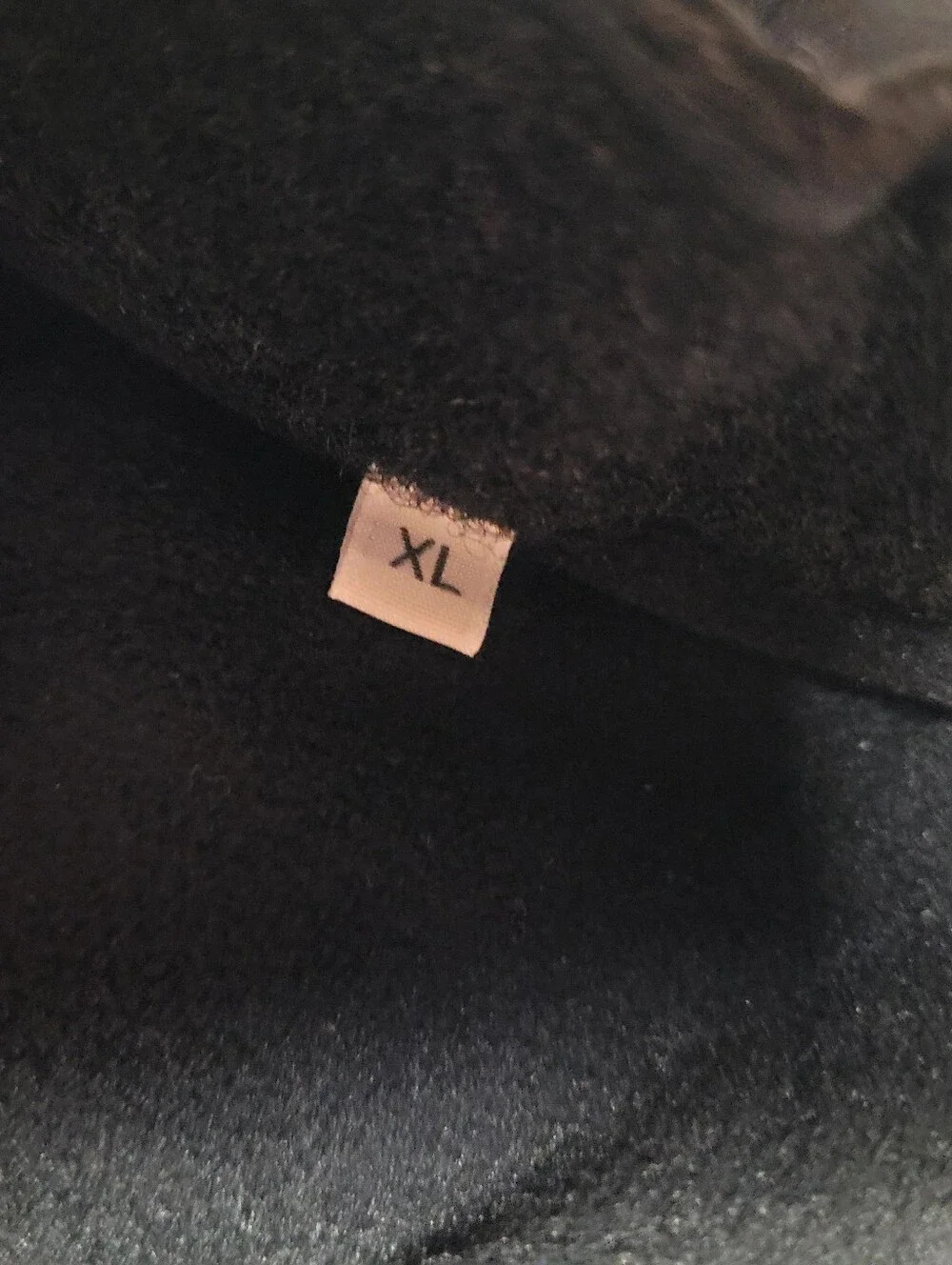Dog Vest, Black, Size XL